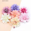 Faux Bloemen Groen 100st 10CM Zijde Gerbera Kerst Woondecoratie Bruiloft Diy Broche Scrapbooking Festival Geschenken Hoofddeksels Foto Rekwisieten Bonbondoos Y240322