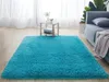 Carpets Long Hair Thickened Silk Wool Tie Dyed Living Room Bedroom Carpet Floor Mat