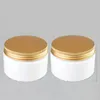 Opslagflessen 33 stuks make-upcontainers 120 ml zwart helder wit bruin plastic crèmepotten cosmetische potten PET brede mond met aluminium deksels