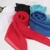 Sjaals vierkante zakdoek lint nek sjaal sjaal 1950s retro haargebruik t8nb