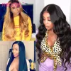 Perruques Reolol Body Wave Bundles Brésilien Remy Hair Weave Sewle Backs Terbe 1/3/4 Poucles Extensions de cheveux humains Couleur naturelle