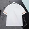 새로운 Rhude Mens T 셔츠 고품질 테스 디자이너 캐주얼 패션 짧은 슬리브 유럽 미국 남성 여성 둥근 목 T 셔츠 미국 크기 M-3XL A4