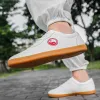 Schoenen Nieuwe Chinese kung fu vechtsporten schoenen tai chi karate vechtsporten worstelen sportschoenen taekwondo schoenen vechtsporten mannen