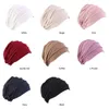 Berets Headpuones Sleep Cotton Mulheres Turban Headwrap Óleos Naturais Chapéu para Beanie Caps Headgear