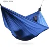 Hammocks 2022 Nowy Ultralight 380T (20D) na świeżym powietrzu nylonowy wisiorek sen snu Tree Tree Bald Garden Foorbleble wisiorek Y240322