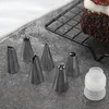 Baking Tools 100Pcs Pack Pastry Bag S/M/L Size Disposable Piping Icing Fondant Cake Cream Decorating Tip Tool