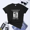 Vrouwen T-shirts Ik zal van je houden tot mijn longen het shirt gotische Skeketon Lovers Graphic Tee grappig Valentijn paar cadeau T-shirt geven