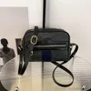 Mode barn brev tryckt handväska ins flickor rand sadel väskor lyxiga barn crossbody designer väska s1246