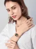 Armbandsur Vintage Ins Valentine's Day Gift Watch Luxury Women's Quartz Small Green