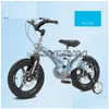 Fietsen Ride-Ons 12/14/16 inch kindermountainbike 3-6 jaar oude jongen en meisje opvouwbare schokdemper fiets student kind cadeau Dhqra