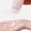 Bottiglie di stoccaggio 1 pezzo bottiglia di lozione in silicone morbido Showel Gel crema per il viso contenitore da viaggio portatile ricaricabile impermeabile