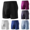 Underbyxor maximerar din komfort och prestanda med dessa herrar underkläder sport shorts andas bollpåse mjukt tyg