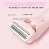 Epilator 2 in 1 USB elektrisch epilator Ontharingsapparaat Scheerapparaat voor vrouwen Waterdicht vervangbaar mes Bikinischeermes Lady Body Shaver