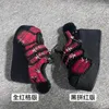 Dress Shoes 2024 Spring Japanese Kill MaPunk Style Red Plaid Women's Y2k Subculture College Thick Soled