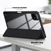 Smart Cases For Xiaomi Redmi Pad SE 6 Pro 11" Inch PU Leather Cover Wake Sleep Function Tablet PC Acrylic Case