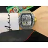 Watch Men's Watch Gift Automatic Mechanical Watch Swiss Swiss Movement Sapphire Watch مستوردة مواد جديدة مجوفة Watch 2rwe