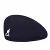 Kangol béret femme peintre britannique chapeau designer même style kangourou 504 laine maille chapeau