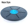 Yoga Balance Board Disc Stability Round Plates Exercise Trainer for Fitness Sports Waist Wriggling Fitness Balance Board XA275A 240319