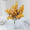 Faux Floral Greenery Artificial Flowers Fake Foam Gypsophila Pompon Vases for Home Decoration Christmas Garland Wedding Bridal Accessories Clearance Y240322