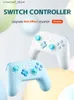 Kontrolery gier Joysticks Aolion Bluetooth Game Controller Hall Efekt Joystick Gamepad dla Nintendo Switch iOS MFI Games Android Smart Phoney240322