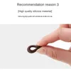 Bath Mats 2/4SETS Anti Slip Ear Hook Ergonomic Design High Quality Silicone Home Miscellaneous Rubber Ring Comfortable To Wear Size 38mm