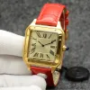 CartAAA 2024 Dumont dames quartz batterie montre bracelet en cuir hommes femmes montre suqar montre