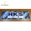 Accessoires 130GSM 150D Materiaal HKS Banner 1.5ft * 5ft (45*150 cm) Maat voor Thuis Vlag Binnen Buiten Decor yhx049