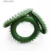 Faux Floral Greenery Christmas Tree Decor Suspension Wedding Decorative Flowers Wreaths Home Accessories Garland Needlework Crafts Artificial Plants Y240322