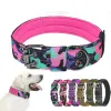 Collari Collare per cani in nylon tattico mimetico Collare per animali domestici Martingale regolabile 5 volte durevole per cani di taglia media Accessori per addestramento