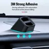 Mobiltelefonfästen innehavare McGillon Universal Wireless Car Charger Stand Base Dashboard Mount Car Mobiltelefon Holder Bracket Air Outlet Clip Accessories 240322