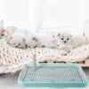 Diapers Pet Toilet Dog Indoor Potty Grid Tray Pee Train Plastic Trays Potties Large Small Dogs For Litter box Antislip Dog Puppy Toilet