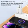 20WデュアルポートタイプC USB C PDウォール充電器ファーストクイック充電電源アダプター用iPhone 11 12 13 14 15 SAMSUNG HTC LG