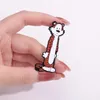 Tygrys Odznaka Śliczne filmy anime Gry Hard Enamel Pins Zbieraj kreskówkę broszkową plecak w torbie z kołnierzem Lape