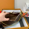 Neue Stil-Einkaufstasche, Ochsenhorn-Tasche, Ketten-Unterarmtasche, echtes Leder, Design-Tasche, Taschen, Schulter-Crossbody-Pakete, Abendtaschen