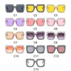 Детские солнцезащитные очки с бриллиантами и кристаллами в стиле ретро, блестящие стразы для девочек, детские квадратные солнцезащитные очки для пляжа/путешествия/вечеринки