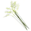 Decorative Flowers 10 Pcs Simulated Green Plant Decoration Artificial Plants Indoor Faux Greenery For Home Fake Convallaria House
