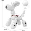 Smart RC Robot Dog Program Musica Danza Touch 24G Telecomando Stunt Balloon Voice Boy Gifts 240321