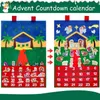 Kalendarz świąteczny odliczanie przychodzi do kalendarza Dekoracja Bożego Narodzenia Home 2023 Święta Bożego Narodzenia Święta Bożego Narodzenia Navidad Prezenty Nowy Rok 2024 Y240322