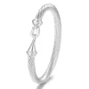 GODKI Trendy Chain Luxury Stackable Bangle Cuff For Women Wedding Full Cubic Zircon Crystal CZ Dubai Silver Color Party Bracelet1