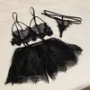 Fun Lingerie, Sexy Passionate Autumn And Winter Sets, Large Size, Chubby Mm, 200 Pounds, Steel Support, Small Chest, No Need To Take Off Pajamas, Tempting 572553