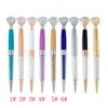 Canetas esferográficas Diamante Caneta Grande Cristal Papelaria Ballpen Oleoso Girar Twisty Black Refill Drop Delivery Office School Business Indus Dh8Kr