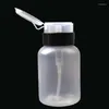 Garrafas de armazenamento elegante garrafa de esmalte durável ferramentas de arte conveniente versátil capacidade de 210ml e ferramenta