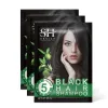 Color 10pcs /Lot Sevich Black Hair Shampoo Fast Dye Grey White to Black Only 5 Minutes Plant Essence Natural Lasting Months