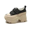 Casual Shoes Platform Women's Sports 2024 Spring Autumn Trend Leisure All-In-One Canvas Single Design