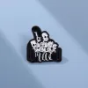 Cartoon Anime Emaille Pins Benutzerdefinierte Skelett Familie Broschen Revers Abzeichen Punk Gothic Halloween Schmuck Geschenk für Freunde 11 LL