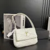 가죽 토트 가방 여성 겨드랑스 고급 가방 격자 디자이너 핸드백 클래식 다이아몬드 숄더백 지갑