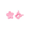 Acessórios de cabelo Bebê Meninas Flor Clipes Handmade Barrettes Crianças Hairpins Clip Hairgrips Crianças Simples Cute Clipper Cores Sólidas Dro Otu5V