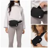 Naylon Teedy Waistpack Lulu Her Yerde Kemer Çantası Lululemens Kadınlar 2L Büyük Bel Luxurys Tote Serseri Göğüs Yoga Çantası Fanny Pack Sport Omuz Tasarımcısı Debriyaj Çantaları