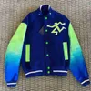 Baseball Jacket mens cardigan coat designer jacket 1v embroidered sweatshirt oversize varsity jackets men women baseball uniform