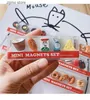 Imãs de geladeira Cartoon Food Refrigerante Sticking Magnet Decoração Personalidade Criativa 3D Bonito Imã de Geladeira Home Decoração Informações Adesivo Y24032